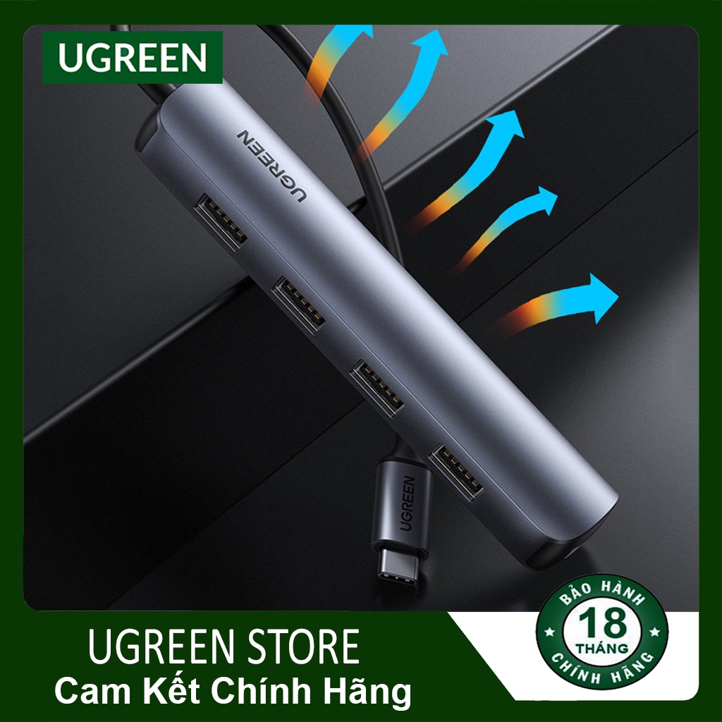 Ugreen HDMI + 3USB + Type C 5 in 1 USB Type C conversion Hub Genuine