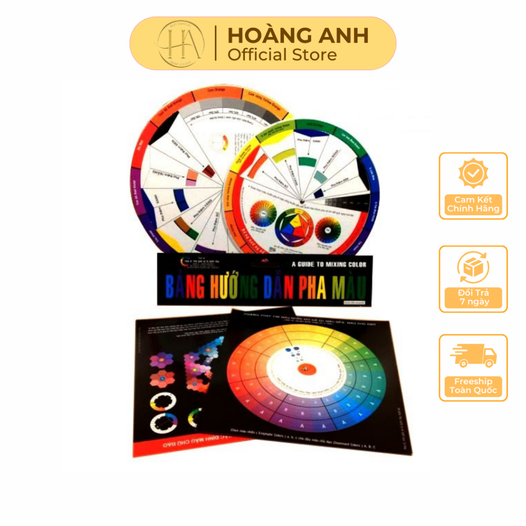 Basic Color Mixing Instructions - Color Mixing Circle | Shopee Philippines