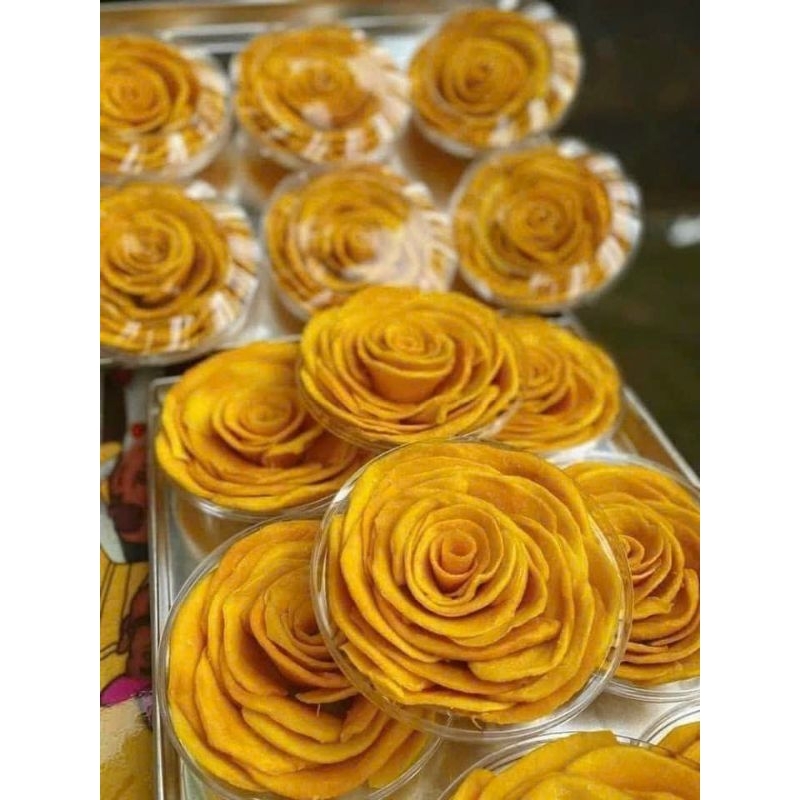 Hcm Flexible Dried Mango Flower Arrangement Tet Dried Fruit 2024