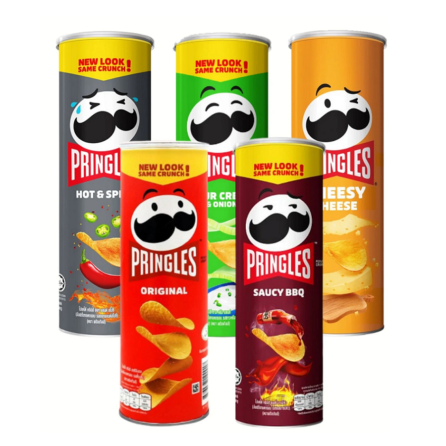 Potato Snack Pringles 102g-107g (Multiple Flavors) | Shopee Philippines