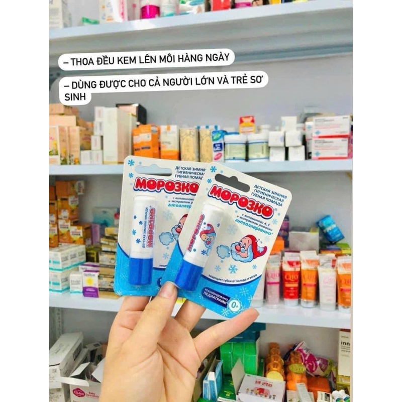Russian Snow Man Lip Balm For Babies Shopee Philippines