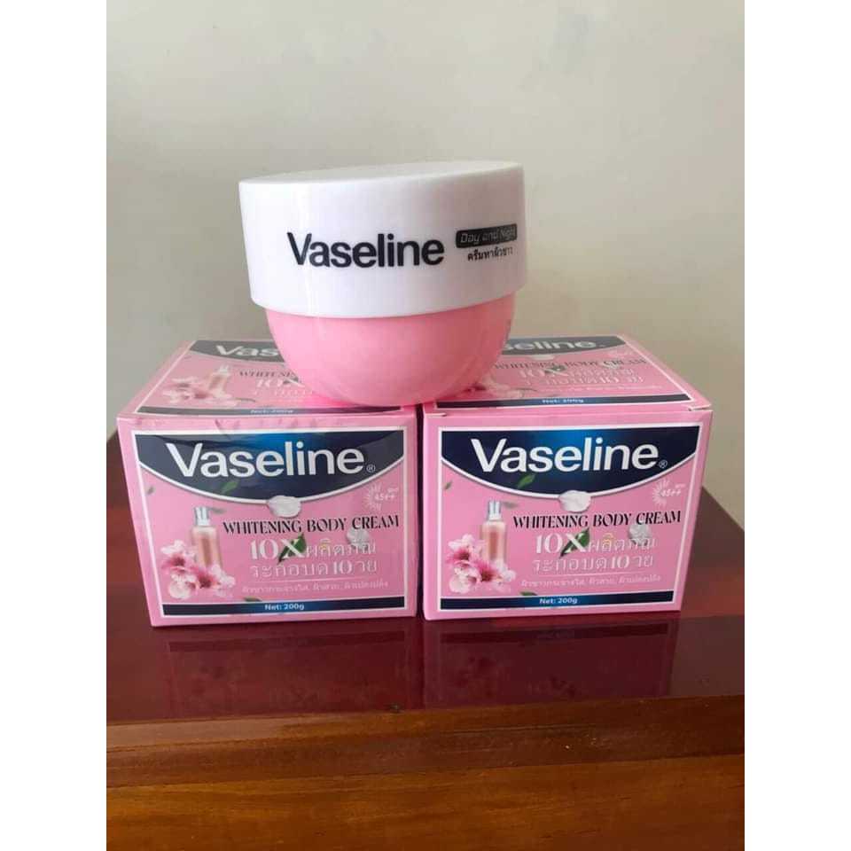 Vaseline Body Cream Jar 10x Pink 200g Thailand | Shopee Philippines