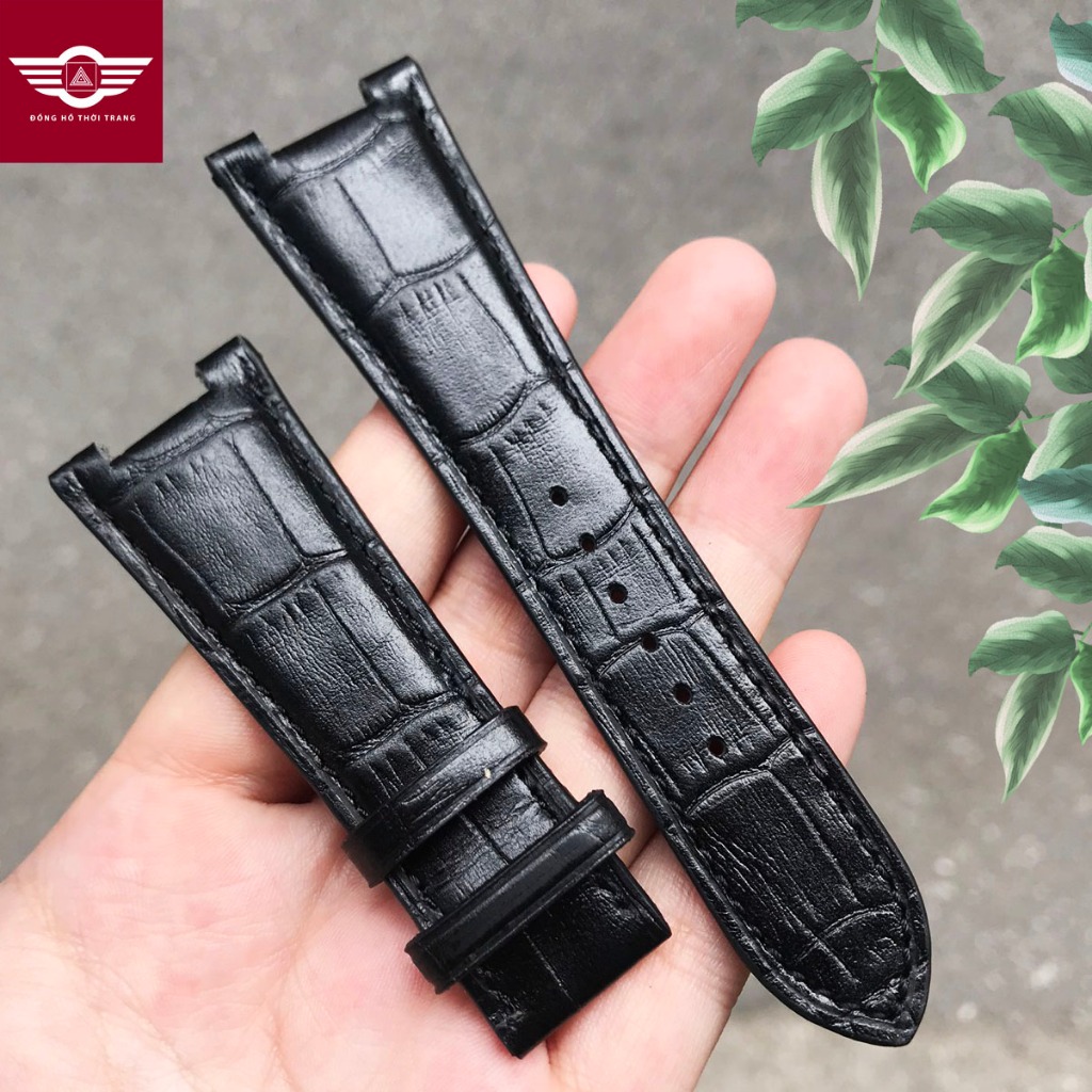 Premium 100% Genuine Leather Watch Strap for Patek Philippe Nautilus 5712G  5711 25