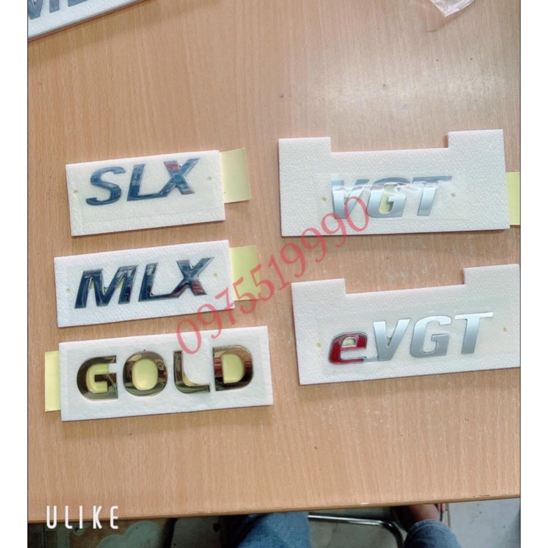 Auxiliary letters Mlx, slx, vgt, evgt of hyundai santafe | Shopee ...