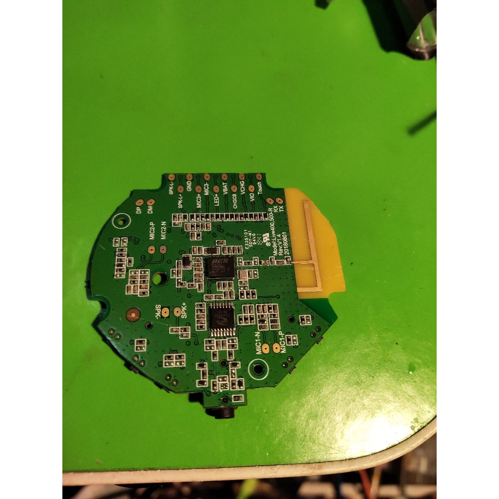Jbl Live 500BT Headphone Circuit Used As blutooth Receiver Circuit