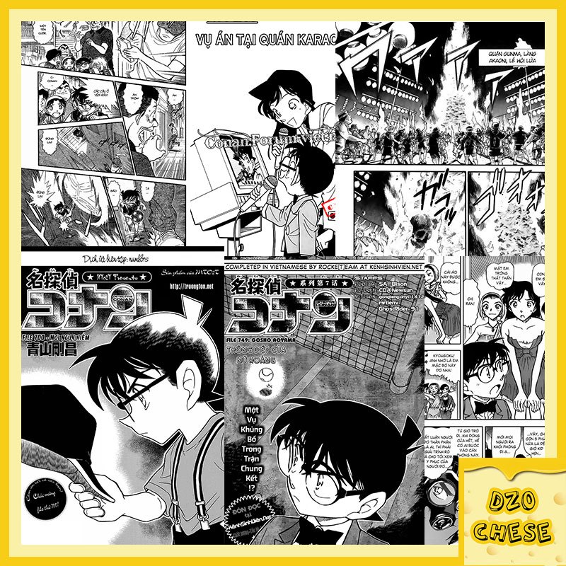 Combo of 100 CONAN manga wall anime wallpaper, wall paintings, posters ...