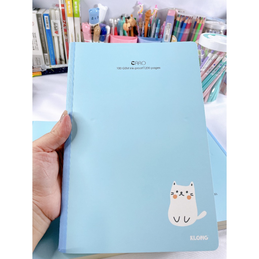 Klong B5 spine-stitched Caro notebook 200 pages 100/76; MS: 836 ...