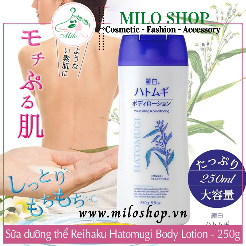 Hatomugi Body Lotion 250g (Japan) Shopee Philippines