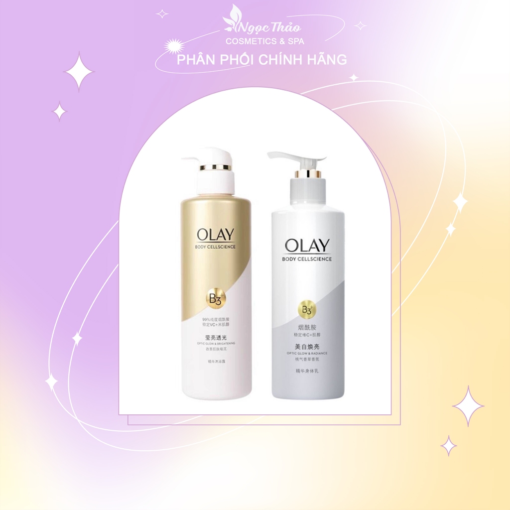 Olay Vitamin B3+ Retinol / Vitamin C Olay Bright Ultra Whitening Body ...