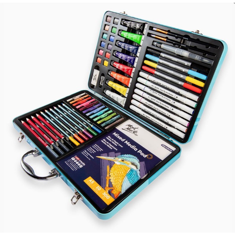 Mont Marte Mixed Media Art Set Signature 60 Piece (MMGS0060) Shopee