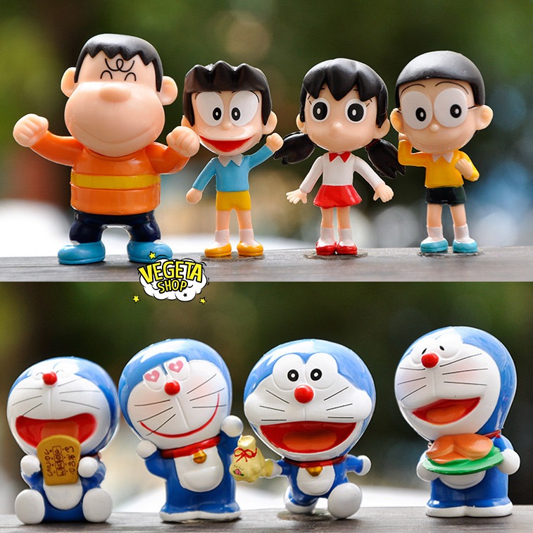 Doraemon model - Optional retail of Nobita Jaian Suneo Shizuka Doraemon ...