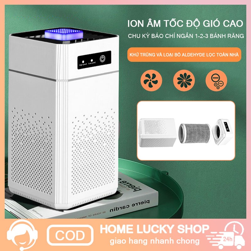 Air Purifier, mini Air Purifier, Smart Ion Generator Nano Filter Remove