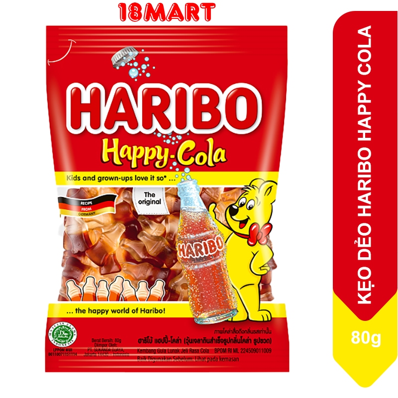 Haribo HAPPY Cola Marshmallows 80g. Shopee Philippines