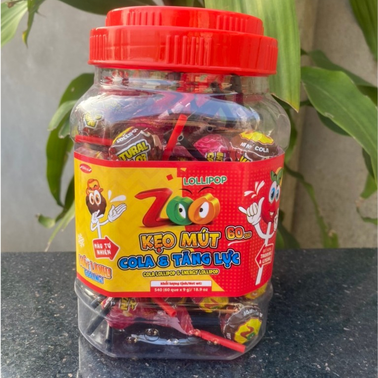 Zoo Mix Coca Lollipops And Increase New Flavor Box Of 60 Sticks Shopee Philippines