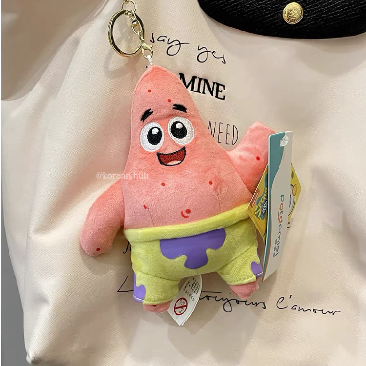 ADORABLE PATRICK STAR TEDDY BEAR KEYCHAIN | Shopee Philippines