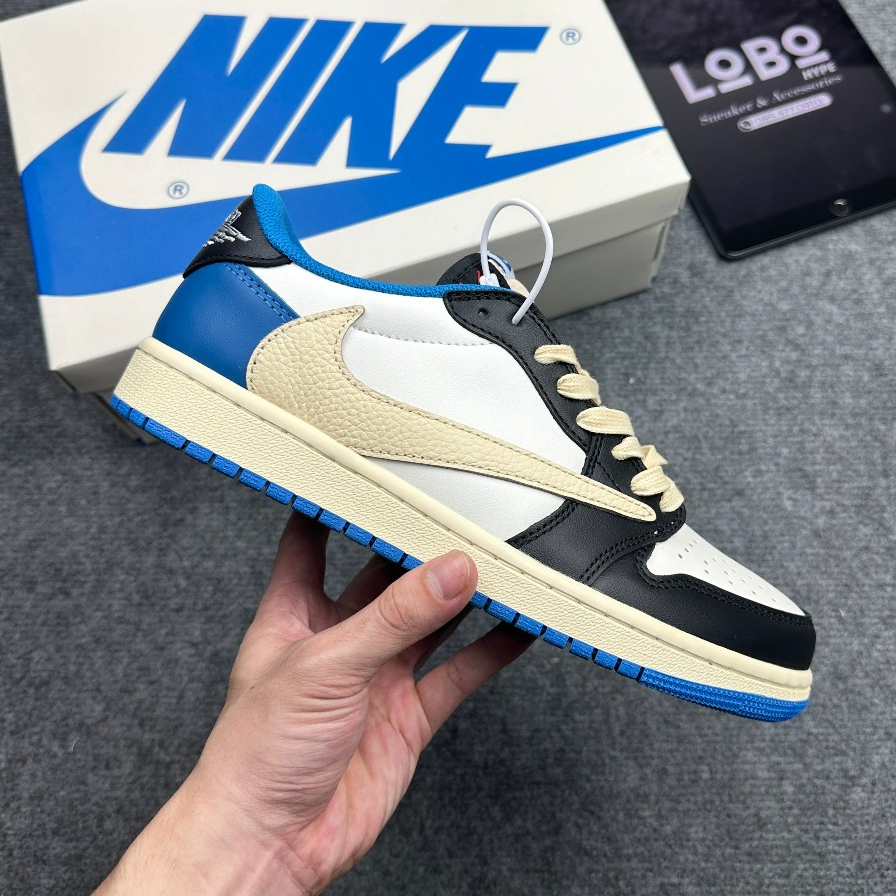 travis scott shoes jordan 1 blue