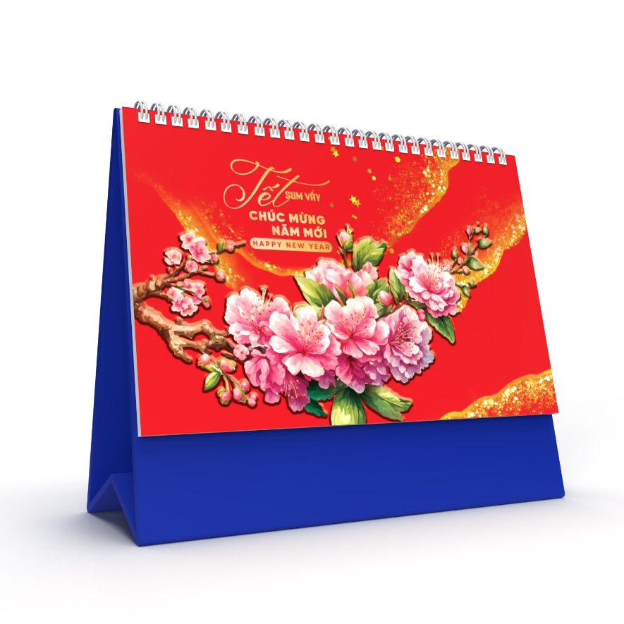 Desktop Calendar, Wall Calendar, Calendar CNY 2024, Calendar Bloc