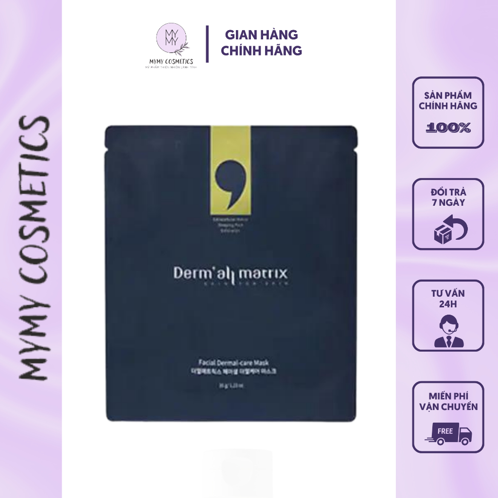 Derm All Matrix Facial Dermal Care Mask for Rejuvenation, Lifting, AntiAging 35g Shopee