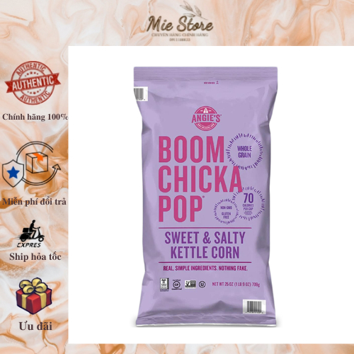 Angie's Boom Chicka Pop Sweet Salty Popcorn (709g) 04 / 2024 (Bag