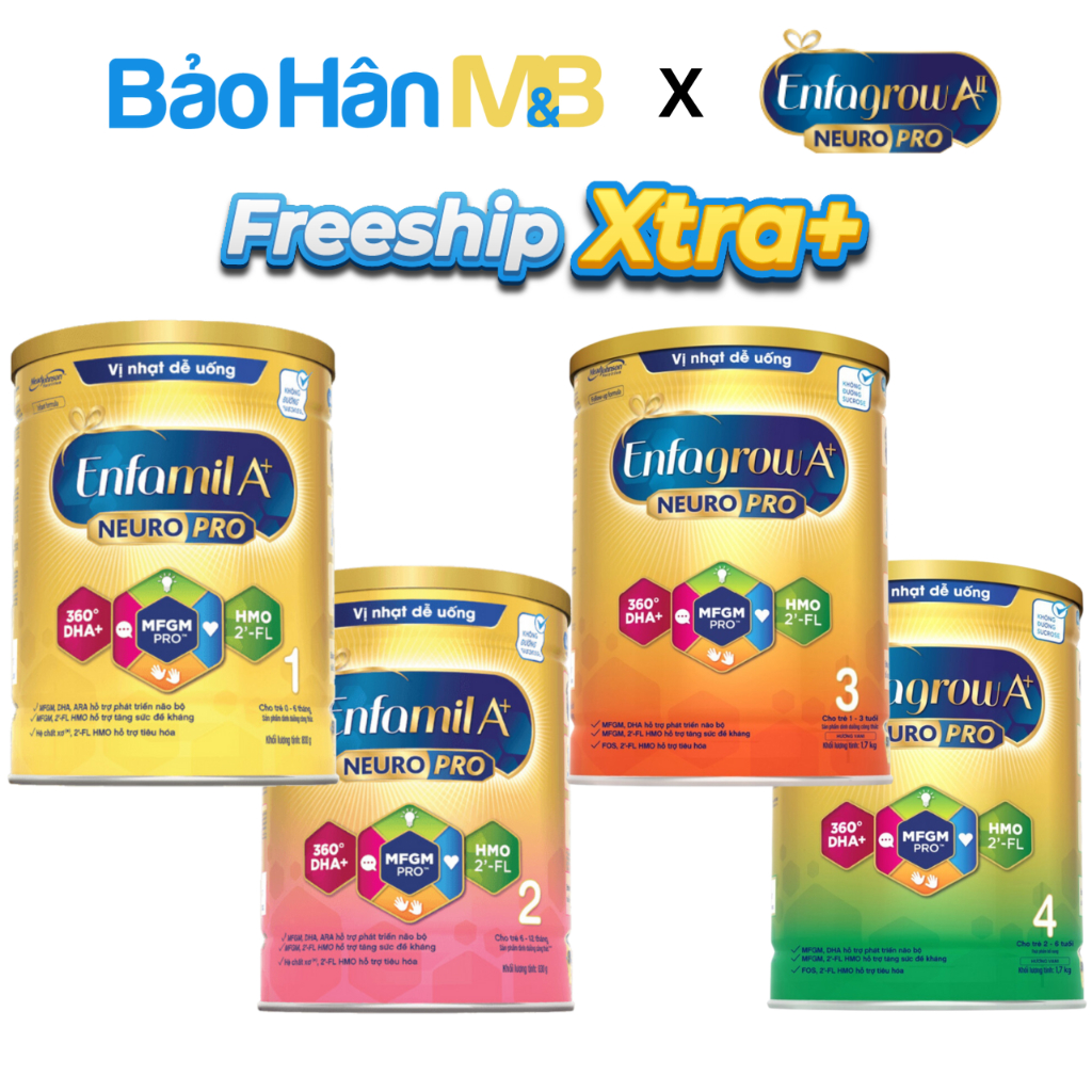 Enfamil A+, Enfagrow A+ powdered milk, 1,2,3,4 - Comprehensive ...