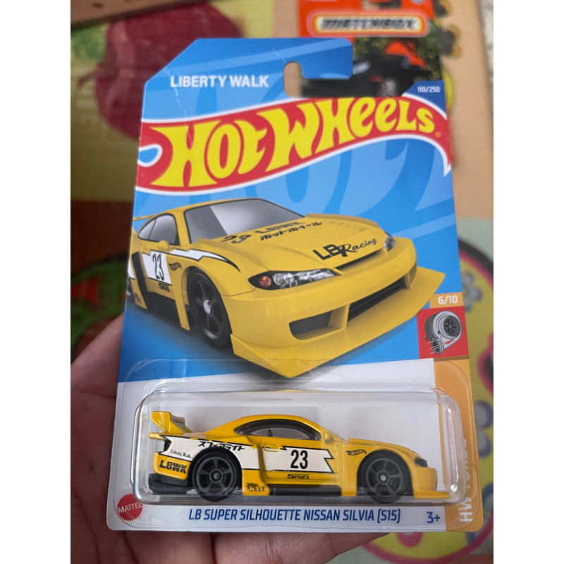 Model LB Super Silhouette Nissan Silvia S15 Genuine Hot Wheels 1:64 ...