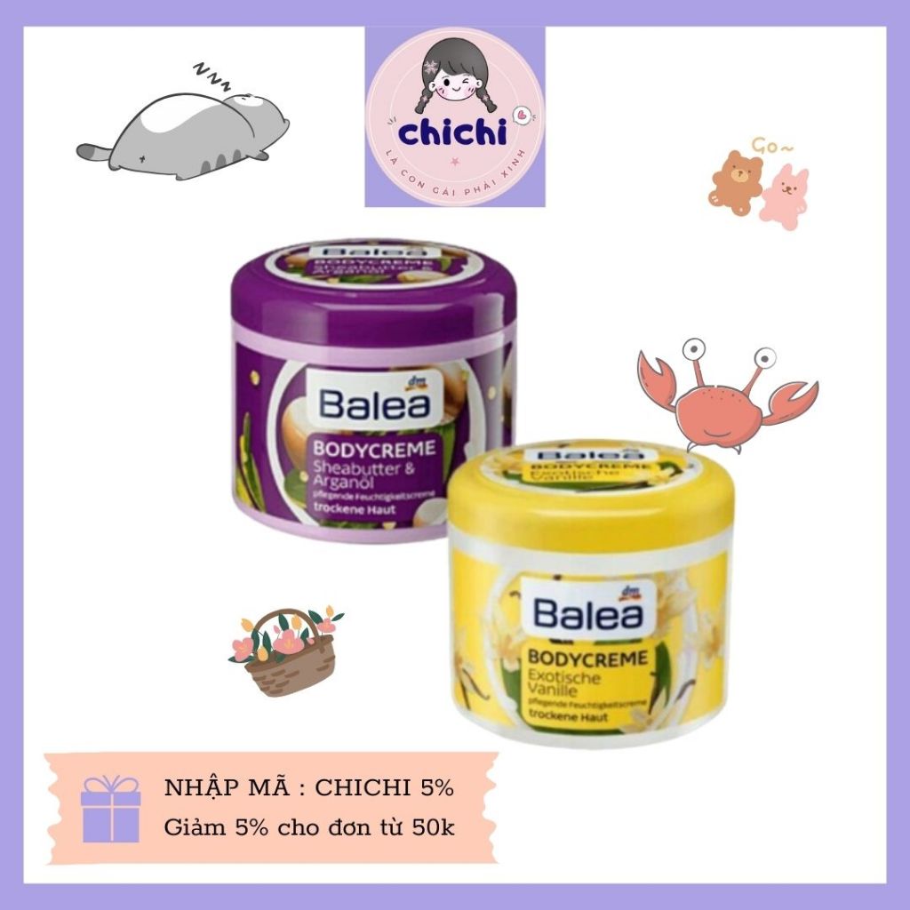 Balea Shea Butter & Argan Oil 500ml Shopee Philippines