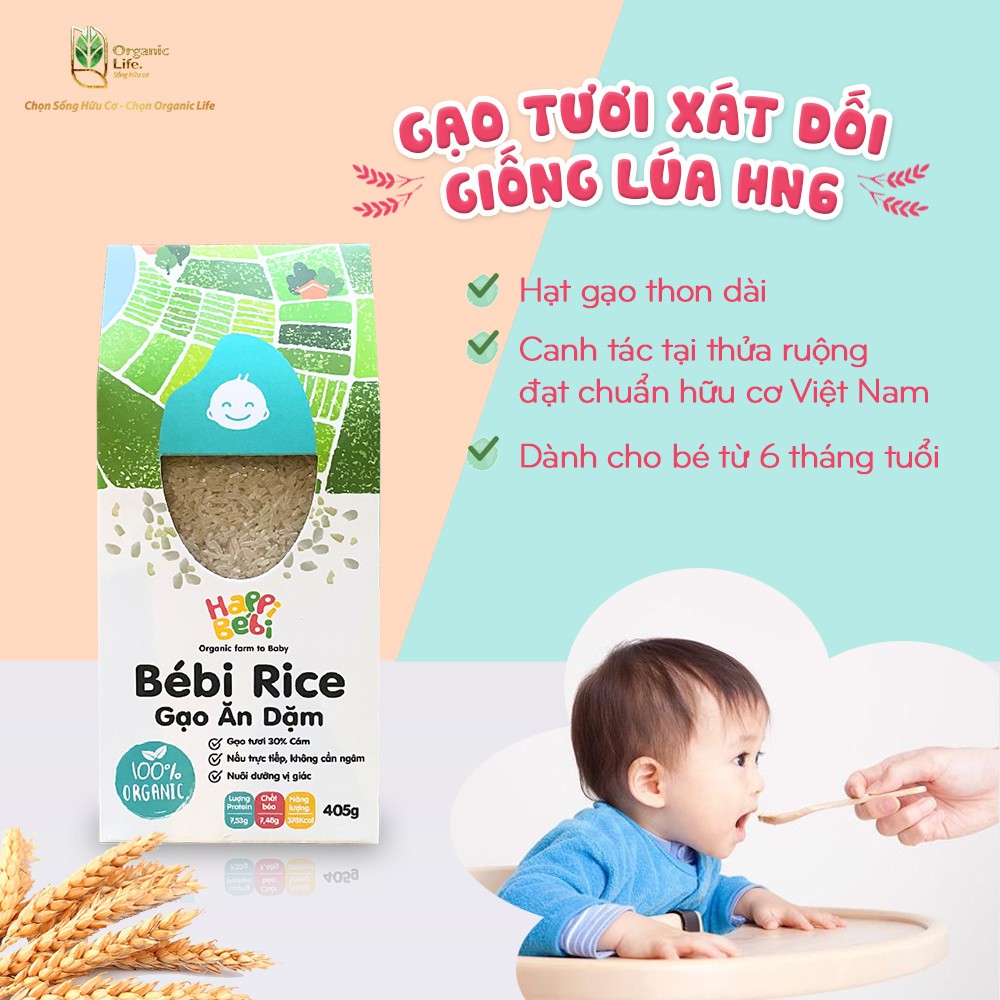 Japonica Fresh Rice For Babies From Months Bebi Rice G Baby