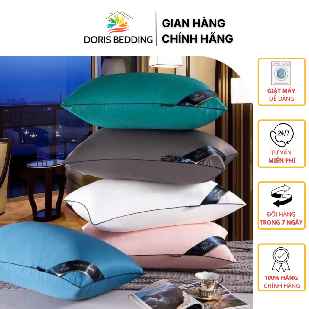 Hilton Down Quilt Pillow Inside High Quality Imported Hotel Specialized