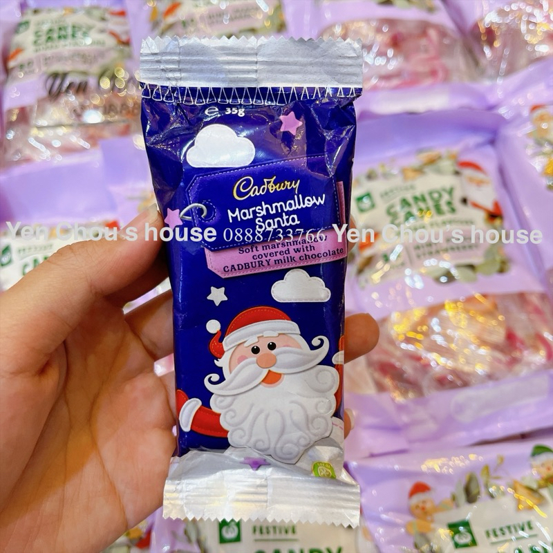 Cadbury Santa Marshmallow Christmas Candy Shopee Philippines