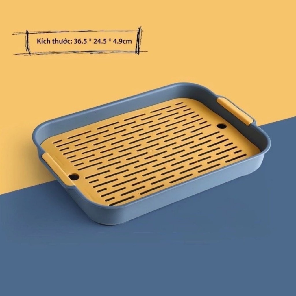 Ecco Plastic Tea Tray With Drain Slot | Shopee Philippines