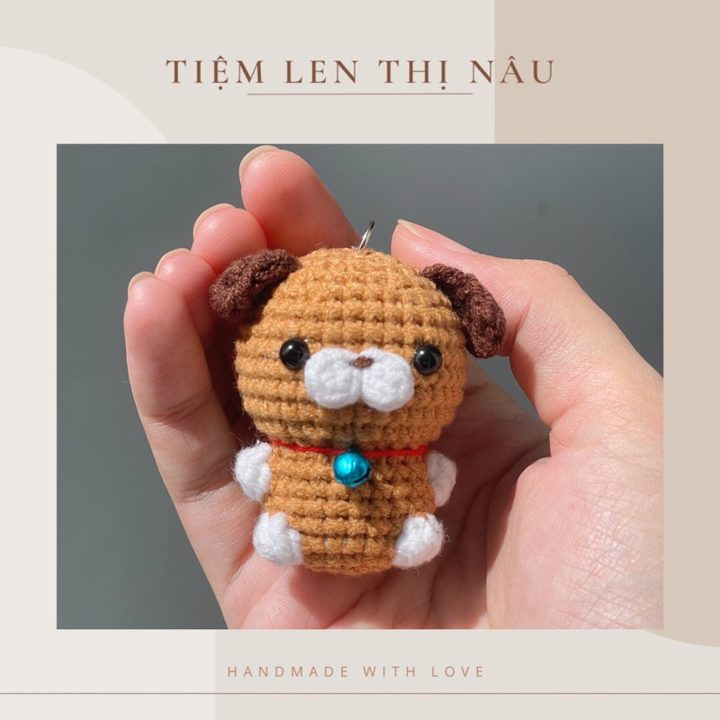 Puppy - Wool keychain | Shopee Philippines