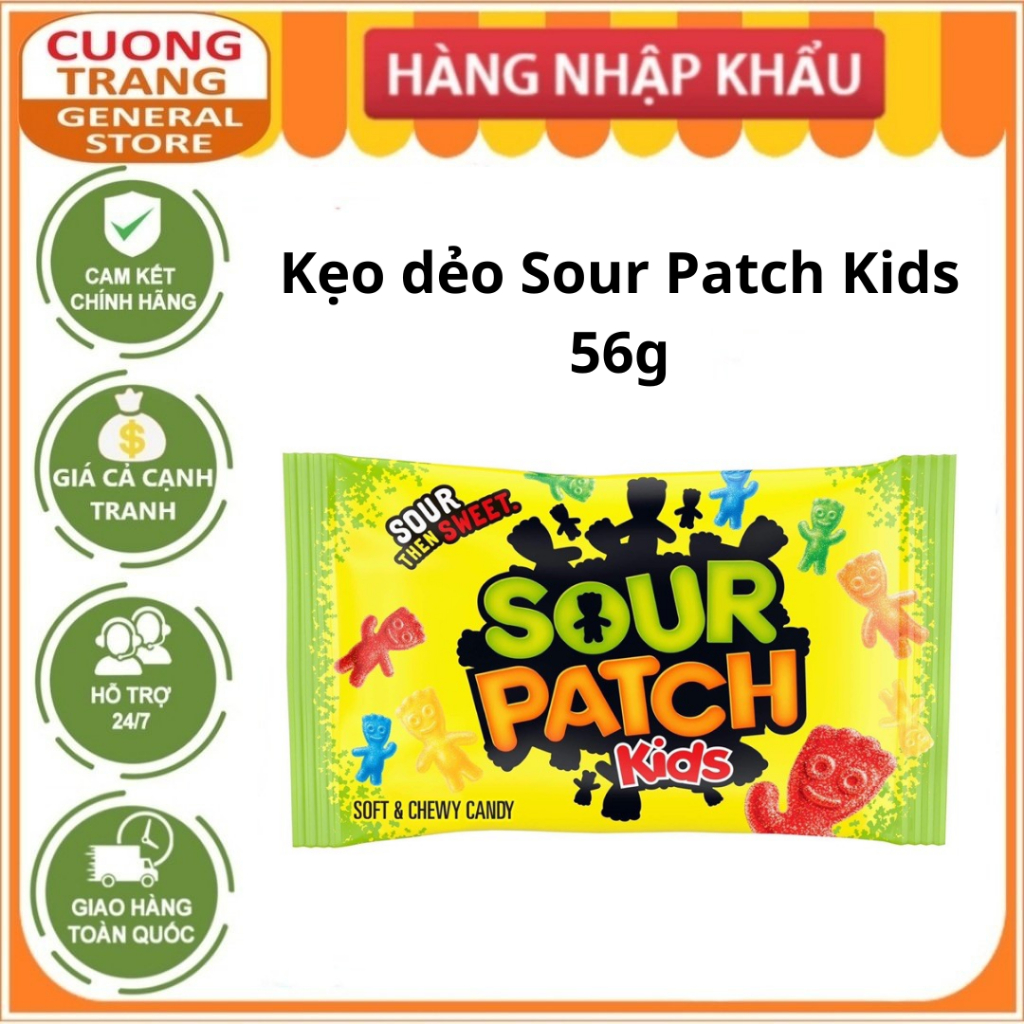 Sour Patch Kids Gummies 56g | Shopee Philippines