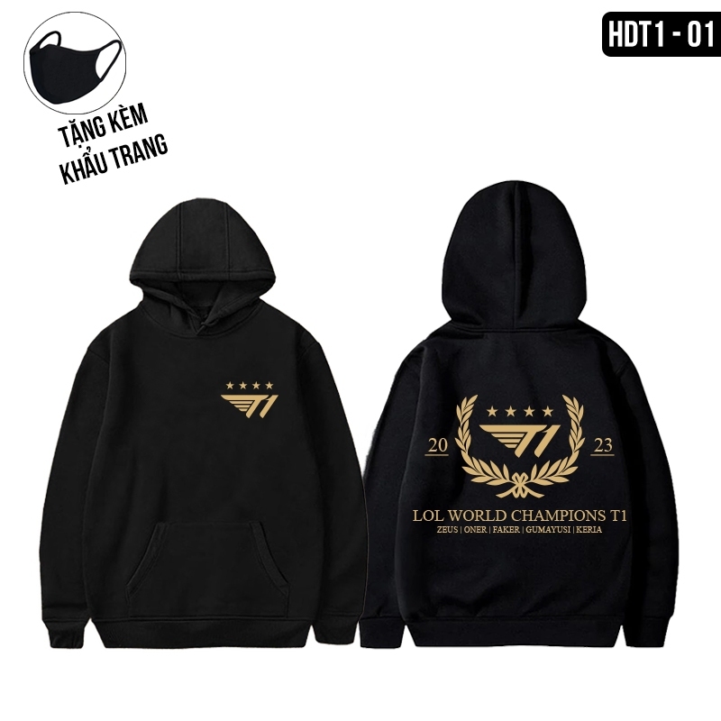 [Free Mask] T1 hoodie to championship 2023, Jacket of the latest SKT T1 ...