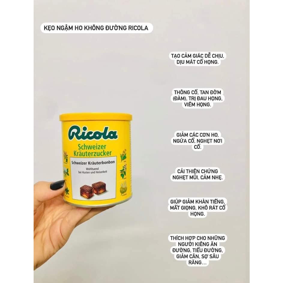 Genuine > German Ricola Cough Lozenges 250g Shopee Philippines