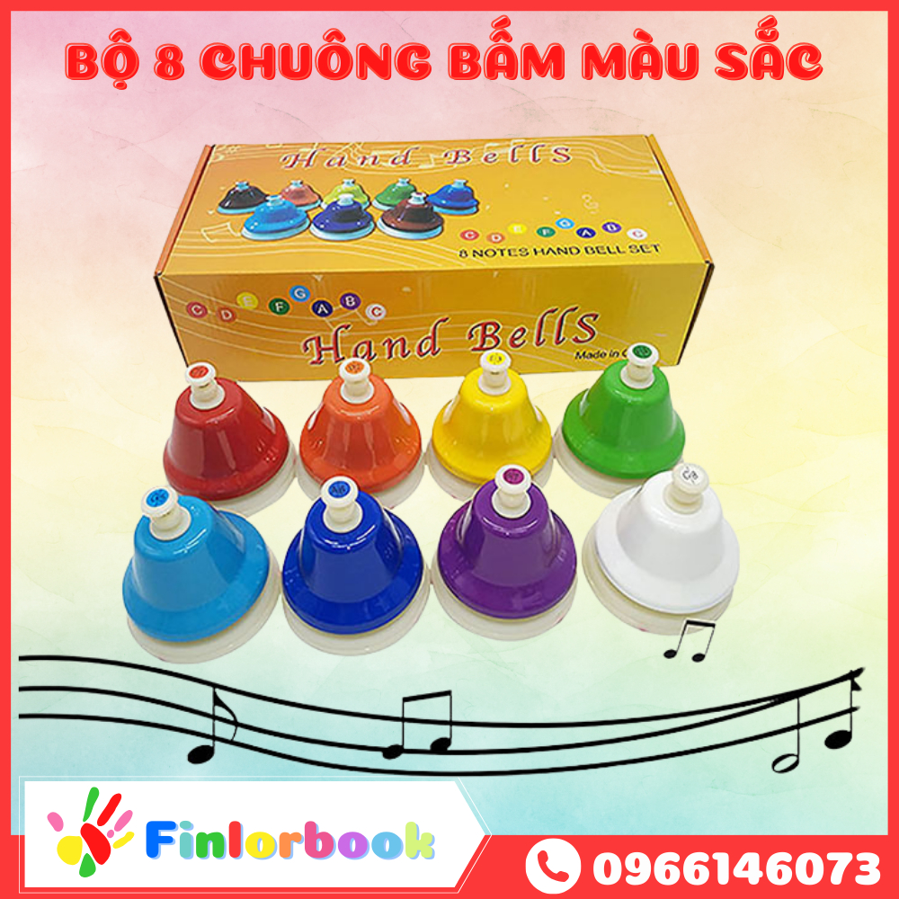 8-tone Montessori tuning bell, 8-note bell | Shopee Philippines