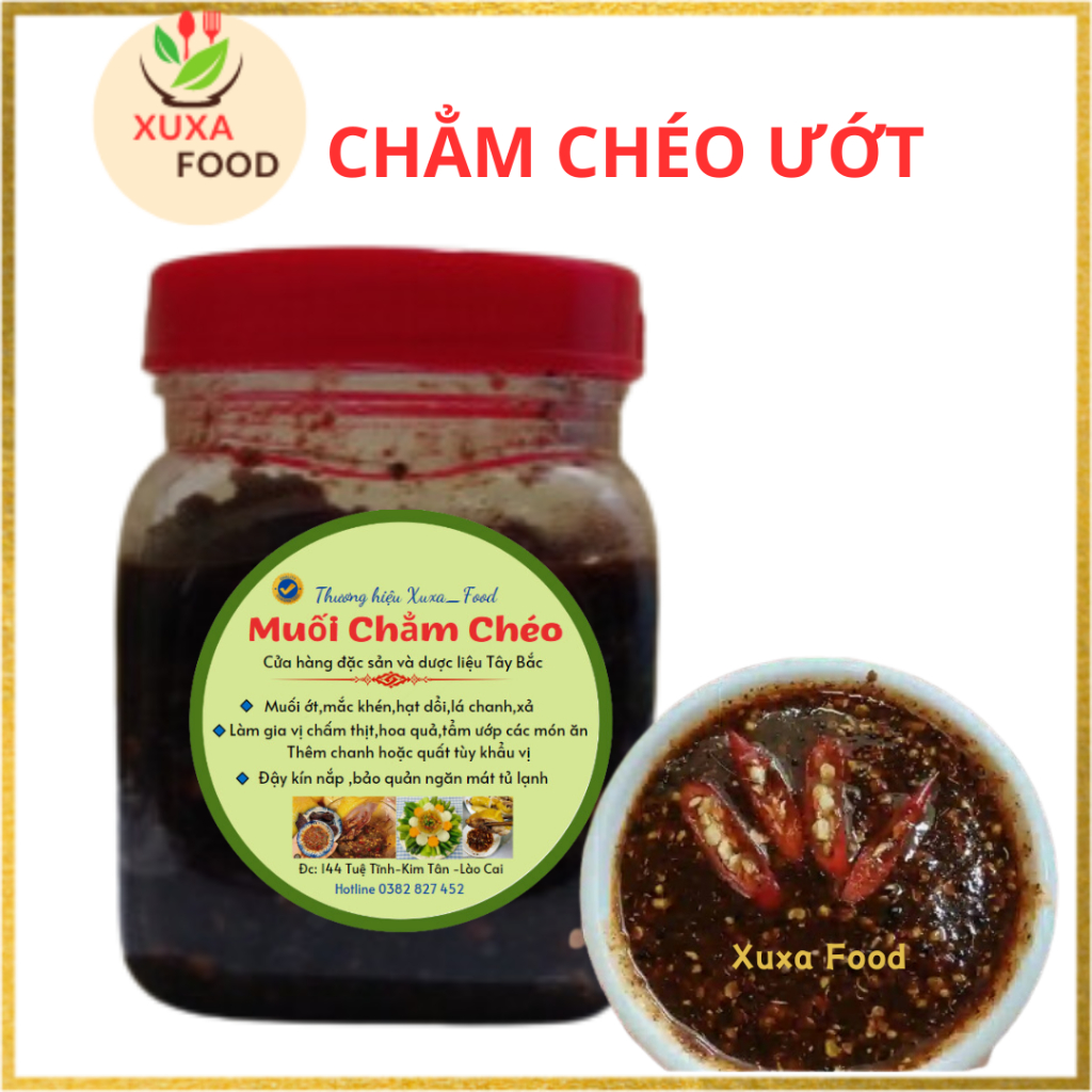 Wet cham cheo salt ~ Delicious 200g jar of Northwest cham cheo salt ...