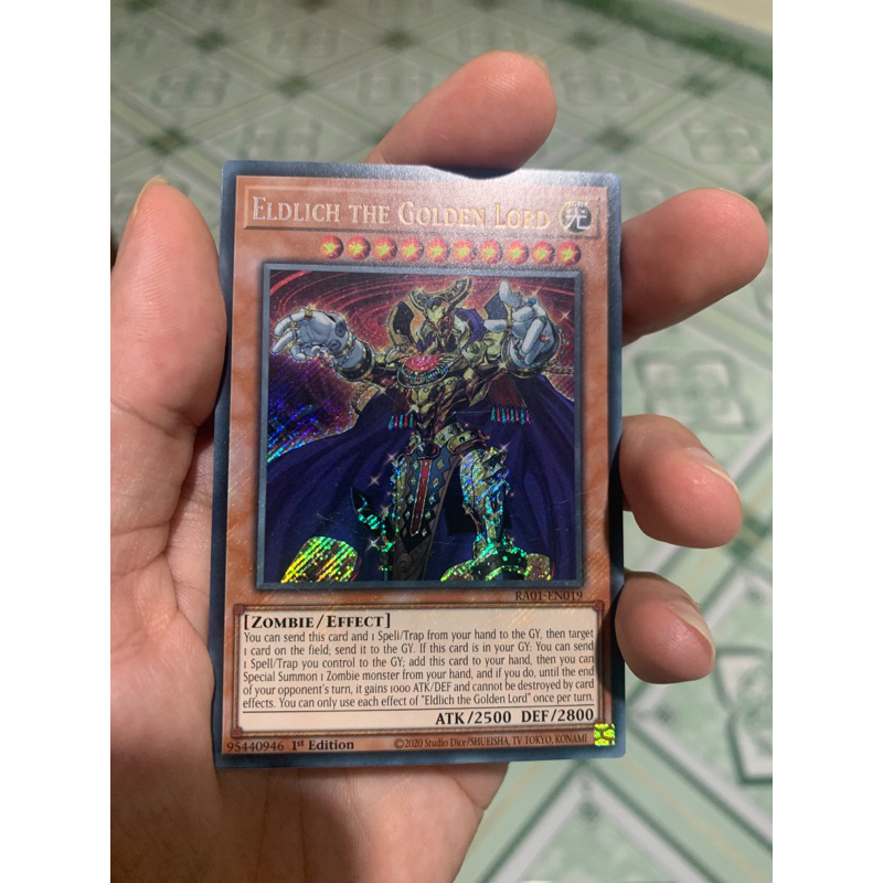 Yu Gi Oh Yu Gi Oh Card Ra En Eldlich The Golden Lord Shopee Philippines