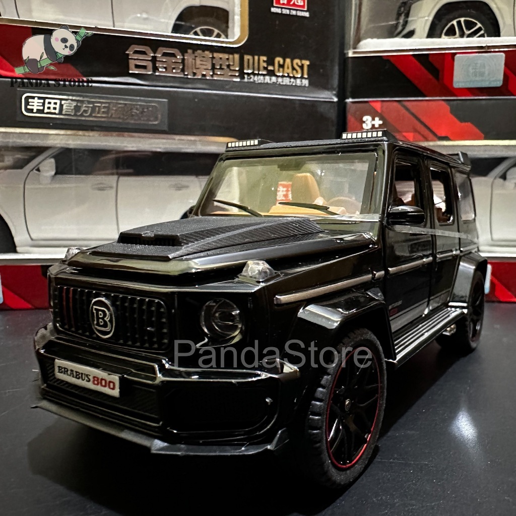 Mercedes Benz G63 Brabus car model, scale 1:32, sturdy steel frame ...