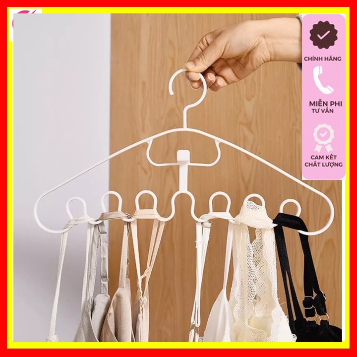 Combo of 2 tie hangers, multi-purpose hangers, Magic Plastic Clothes ...