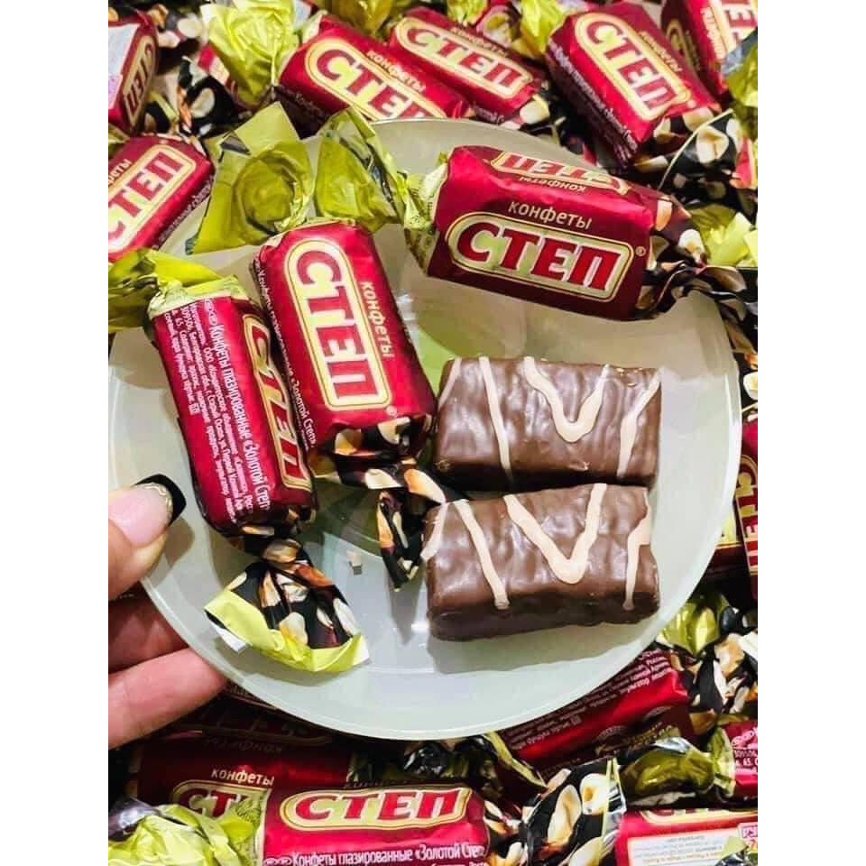 Russian chocolate sten/step hazelnut candy 500GR | Shopee Philippines