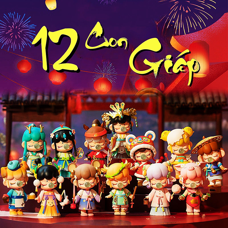 [] 12 Armor blind box Toy blind box With 12 Cute mini PVC Character