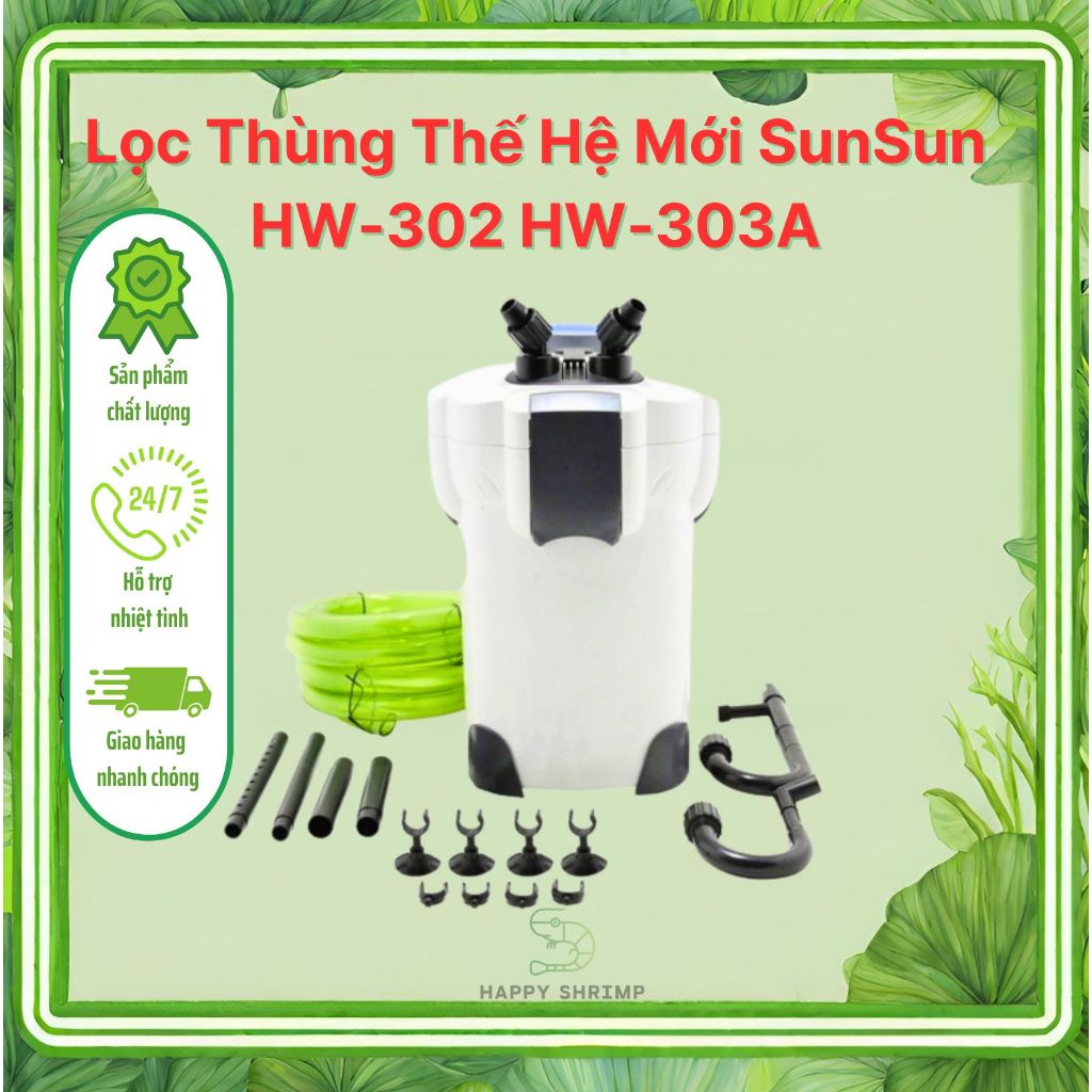 New Generation Filter Tank SunSun HW 302 HW 303A | Shopee Philippines