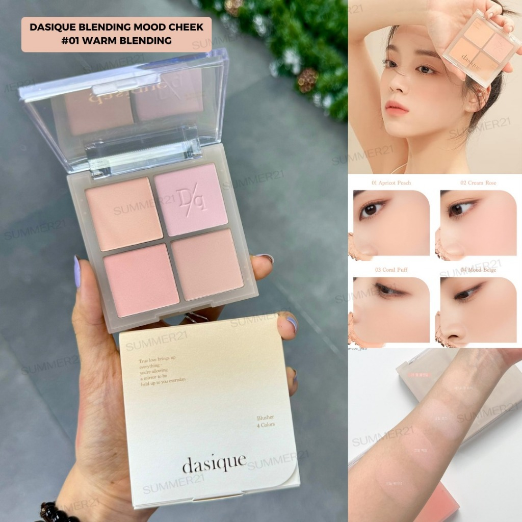 Dasique BLENDING MOOD CHEEK Blush | Shopee Philippines