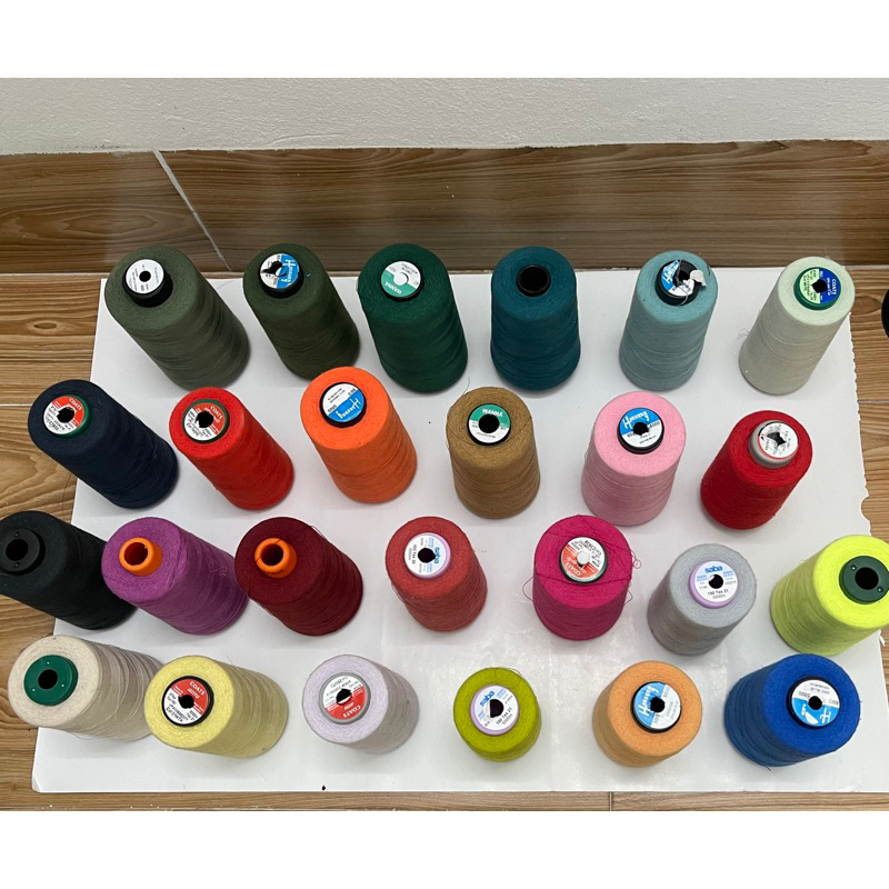 1kg of messy colored microfiber sewing thread | Shopee Philippines