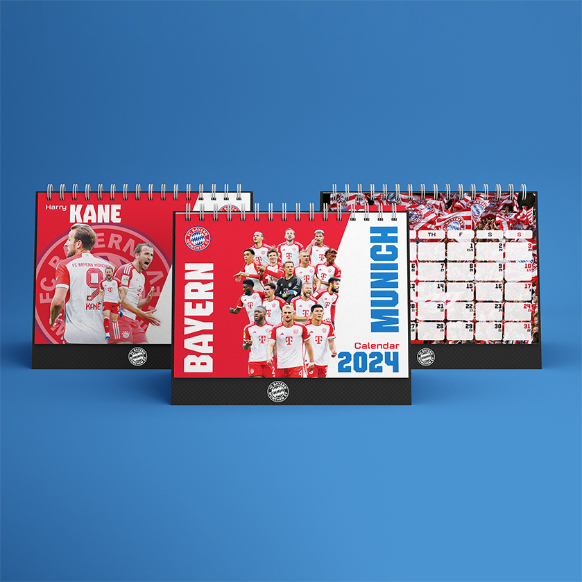 Bayern Munich Desktop Calendar 2024 Shopee Philippines