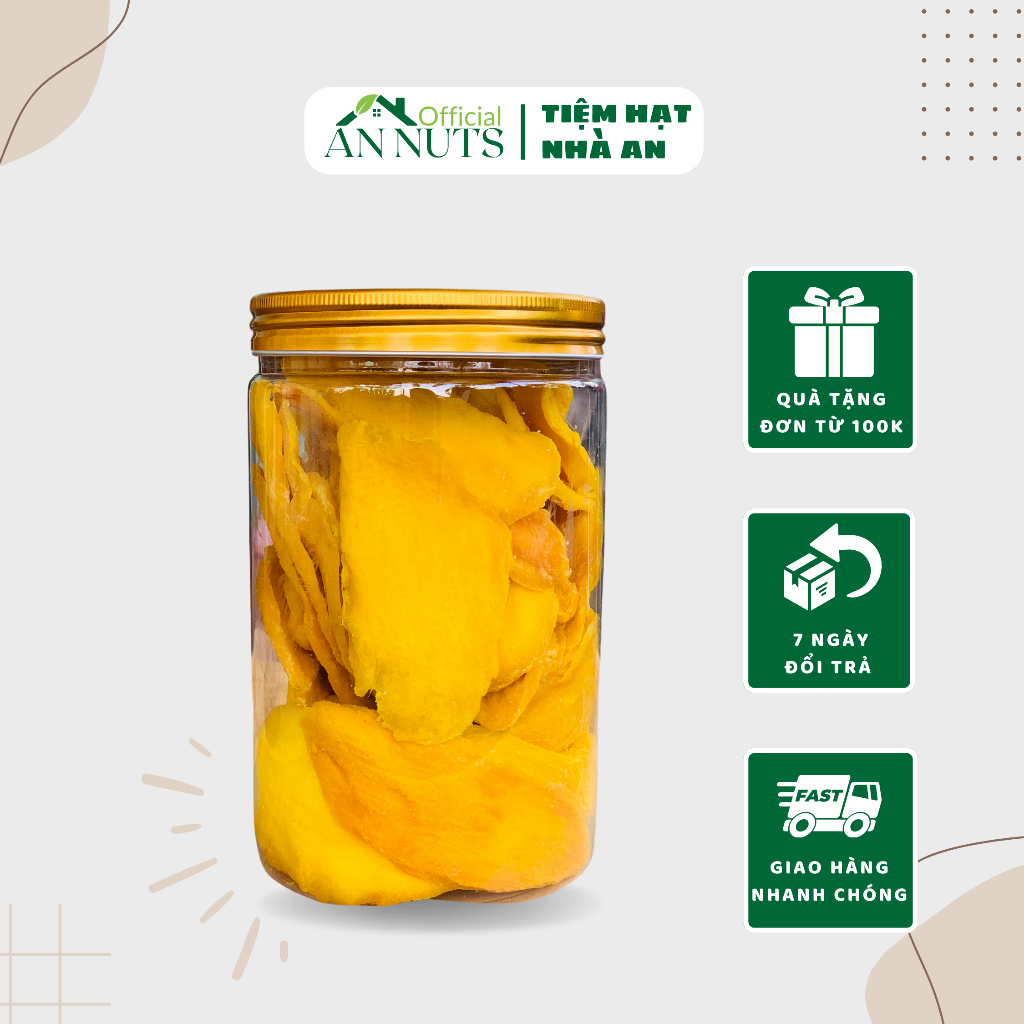 Dried Mango Canned 500gr Natural Sweetness, Mild Sour Taste Good For