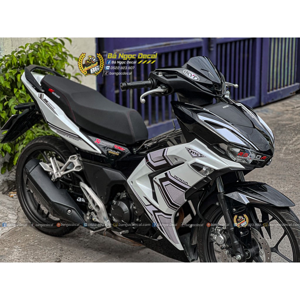 Extremely BEAUTIFUL BLACK AND WHITE WINNER X V3 CAR STICKER | Shopee ...