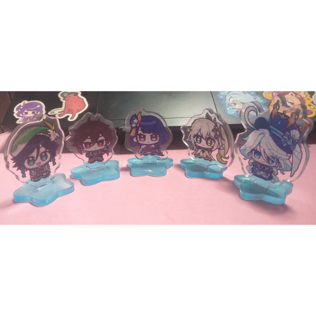 (AVAILABLE) GENSHIN IMPACT MINI STANDEE | Shopee Philippines