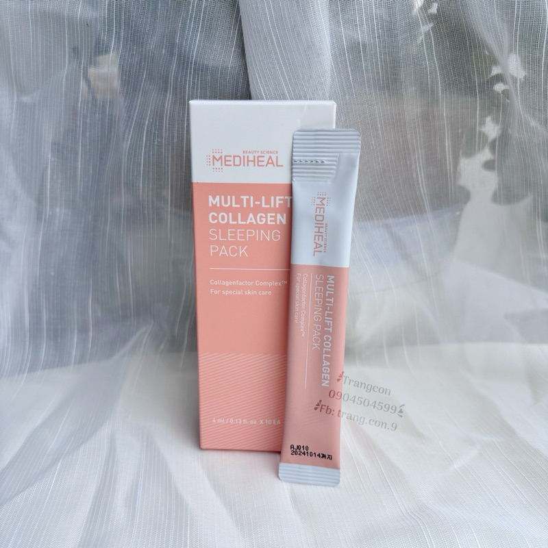 Date T10 / 24Mediheal multilift collagen sleeping pack Shopee