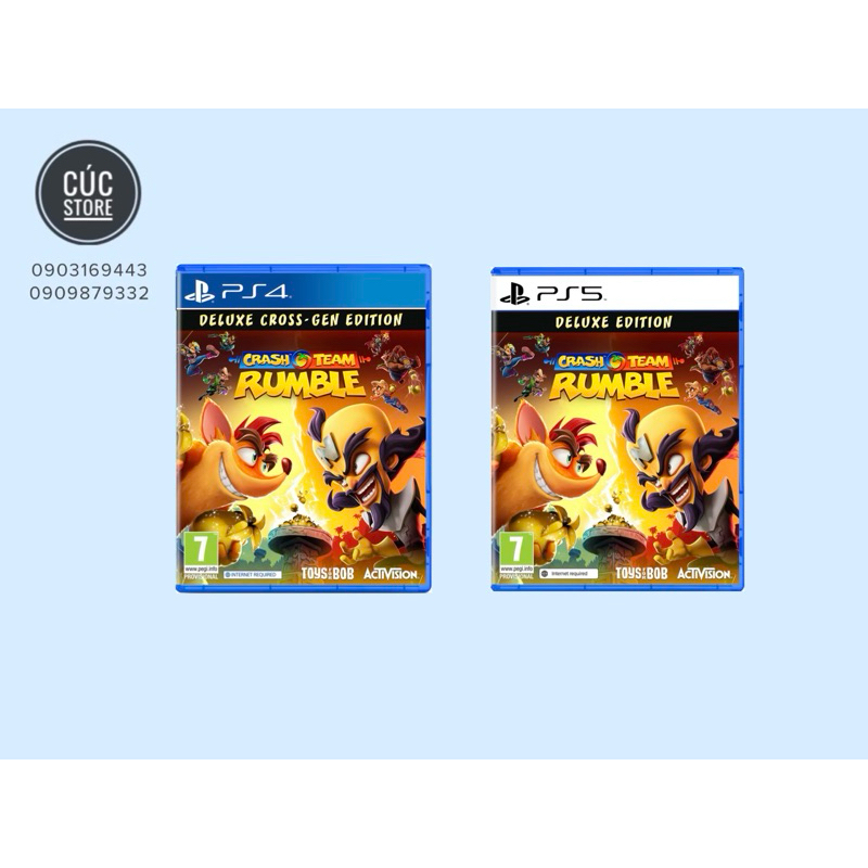 Ps4/ps5 game Disc: Crash Team Rumble Deluxe Edition | Shopee Philippines